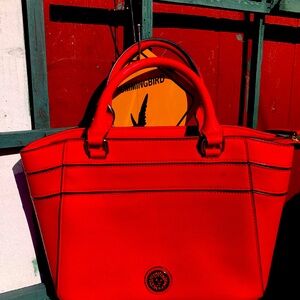 Mint condition Anne Klein purse RED